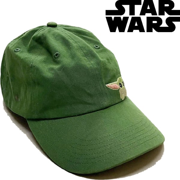 1点物◇スターウォーズ緑チャイルド帽子ベースボールキャップ古着