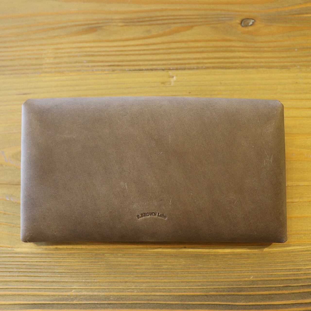 グレー シンプルな長財布 （リボンズ 長財布（グレーデニム） Think 