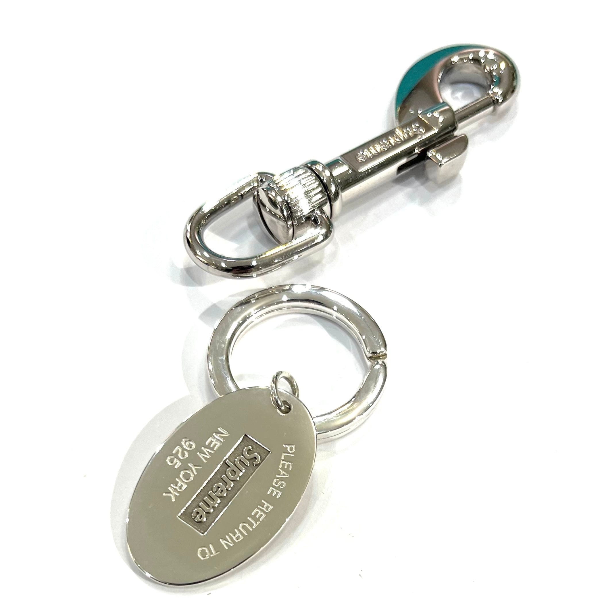 TIFFANY & Co. × Supreme】Return to Tiffany® オーバルタグ