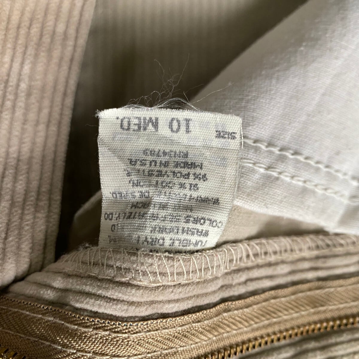 90年代 90s Lee RIVETED リー 太畝 コーデュロイパンツ サイズ10