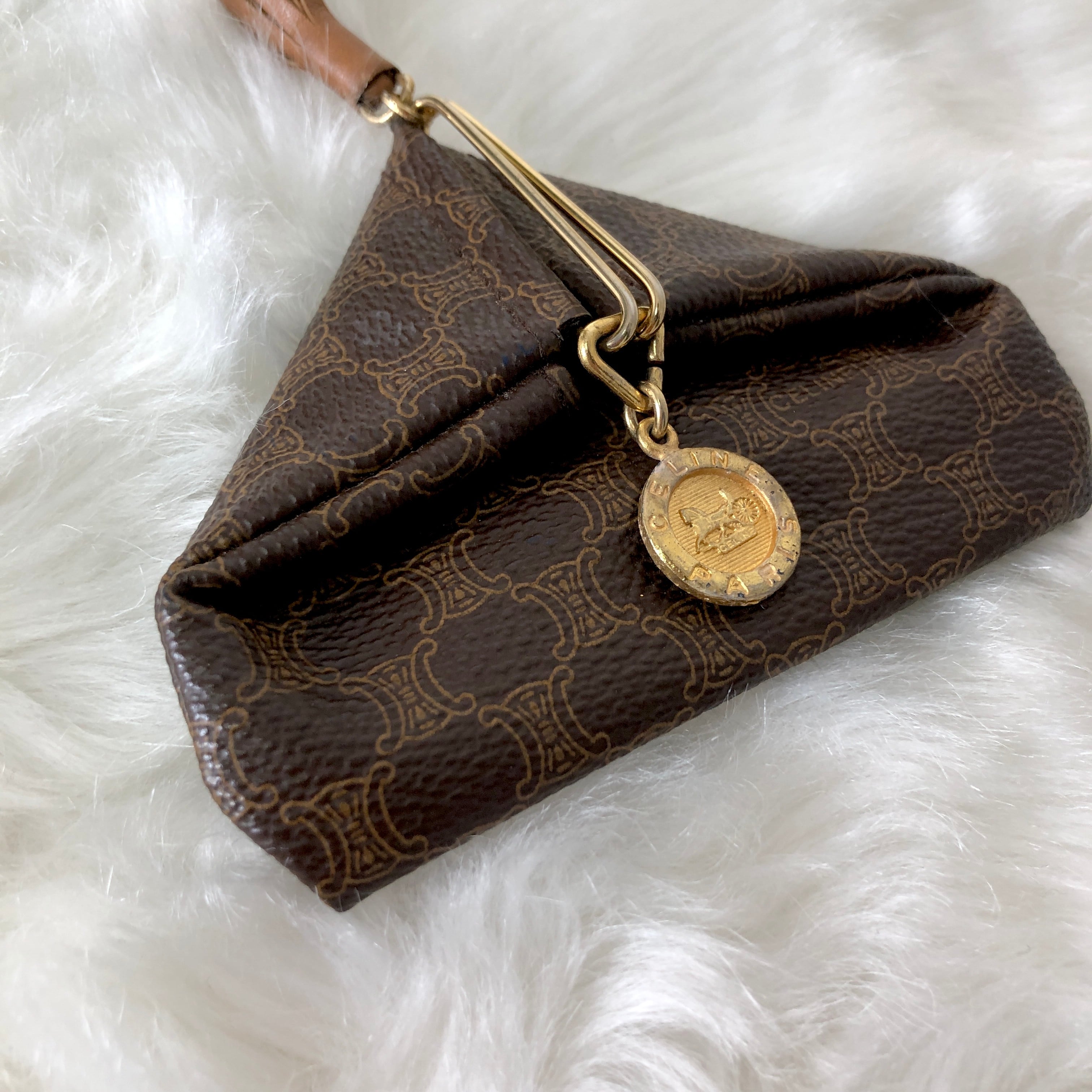 CELINE セリーヌ マカダム ホースキャリッジ 馬車 レザー