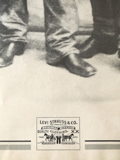 Levi Strauss Advertising Dealer Poster 1983