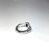 TWIN CLAW RING with ONIX / ツインクロウリング・オニキス