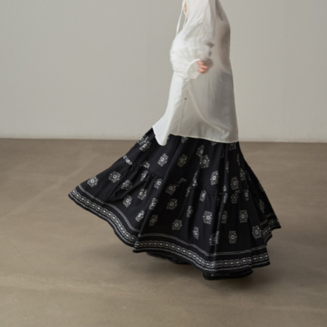 Nomadic Tiered Skirt F0527