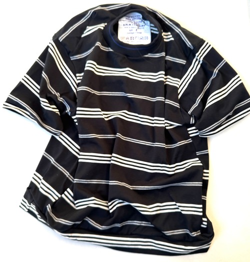 Stripe Grapefruitmoon + Hand pocket shortsleeve  T-shirts