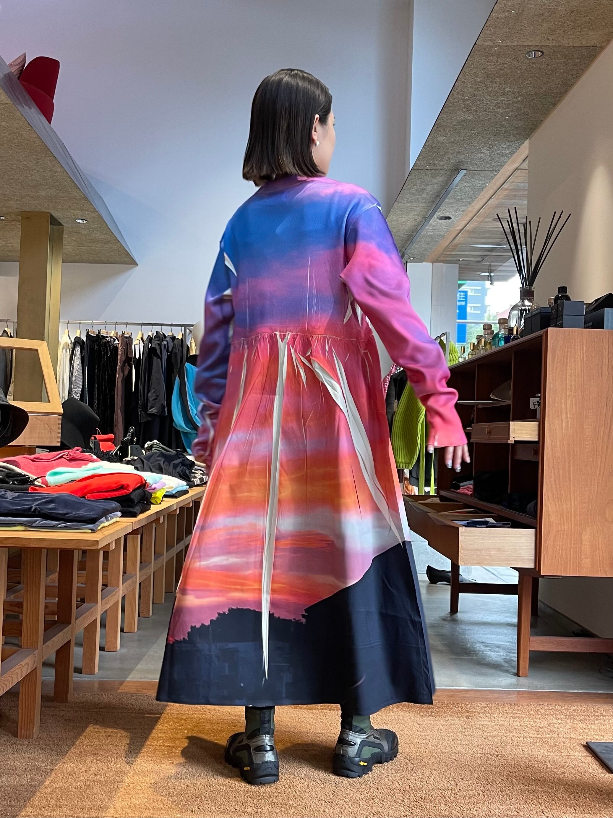 NONTOKYO ノントーキョー / DIRECT PRINT RIB ONE-PIECE | TRENT  