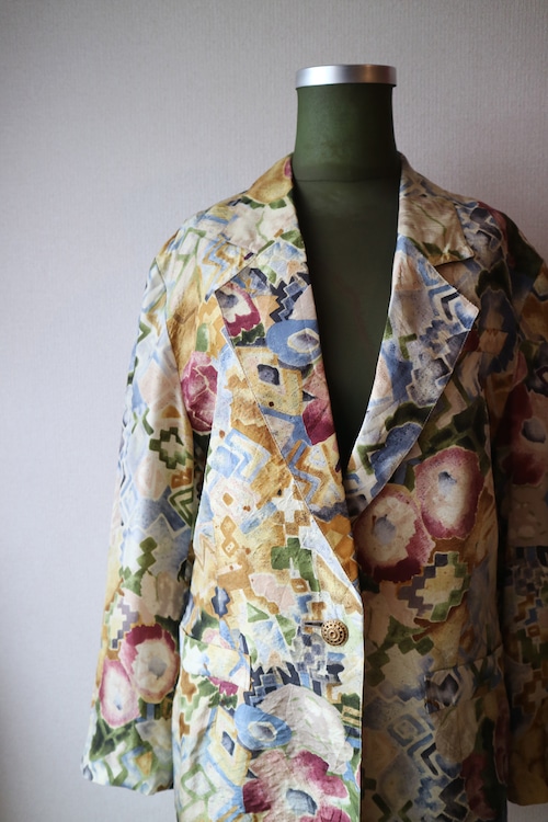 Watercolor light jacket