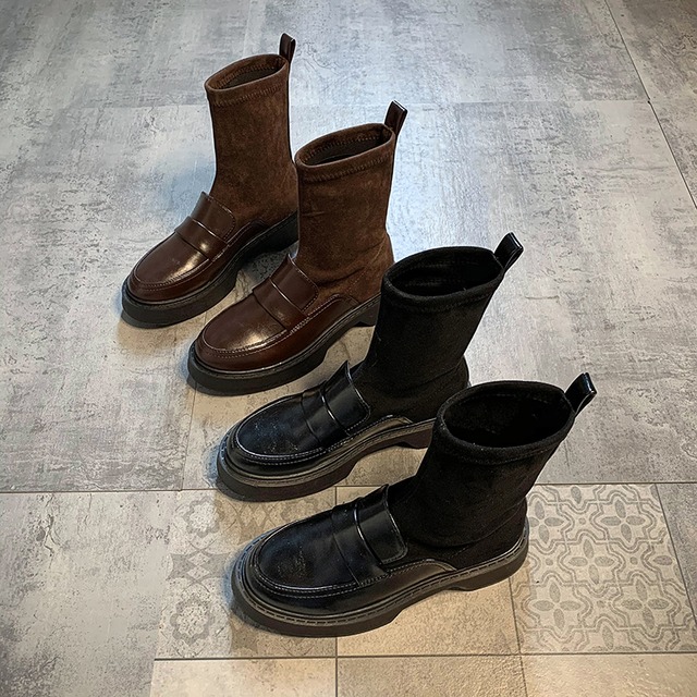 薄手ブーツカジュアルソックス 靴 シューズ タイツ ストッキング フェイクシューズ71300954973