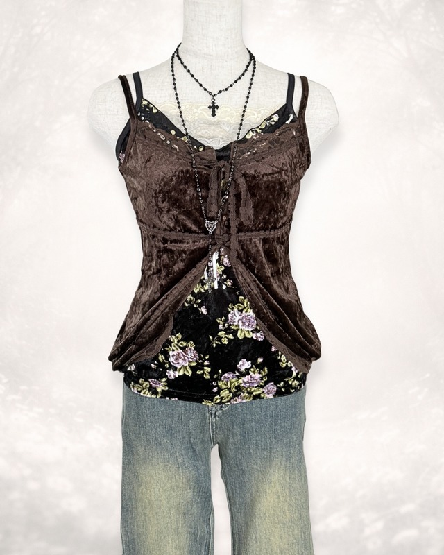 front-opening camisole