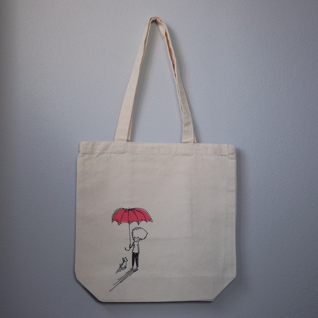 Tote bag "赤い傘" / Ghufron Yazid