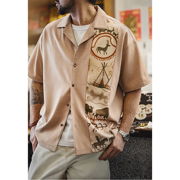 Front print design shirt P514