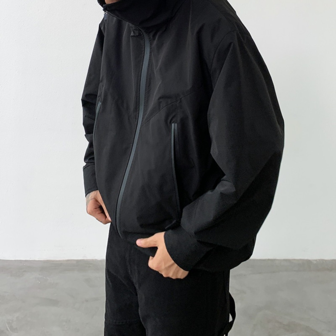 フード付きカジュアルアウトドアジャケット　956