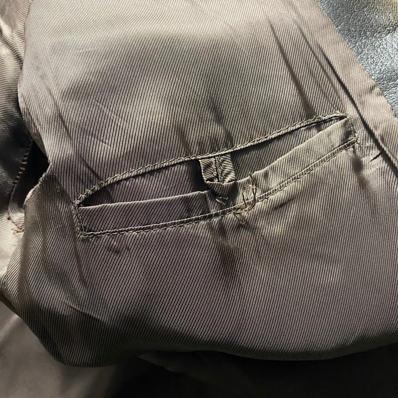 DOLCE&GABBANA craft leather riders jacket