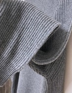 【SALE】Turtle-neck Wool Knit Ocepiece_2colorsのみ