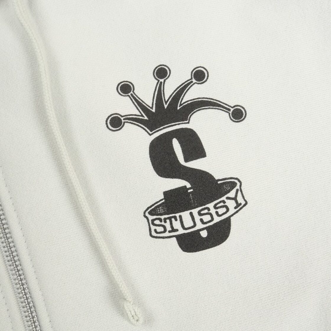 Size【S】 STUSSY ステューシー 24AW CROWN BAND ZIP HOODIE WHITE 