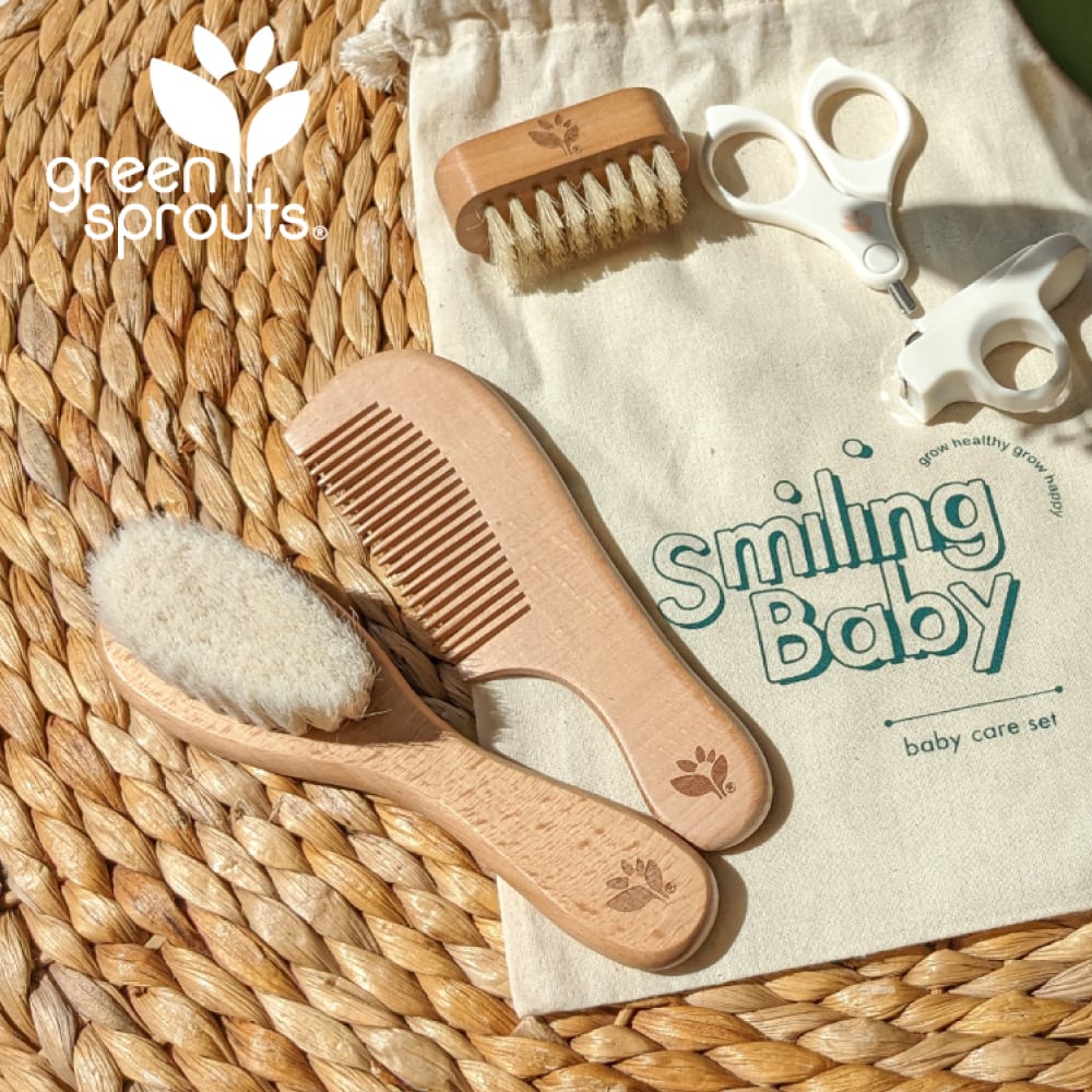 green sprouts グリーンスプラウツ | ベビーケアセット ベビー ブラシ