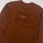 Karl Helmut カールヘルム ステッチデザイン 長袖Tシャツ トレーナー サイズ M /ブラウン