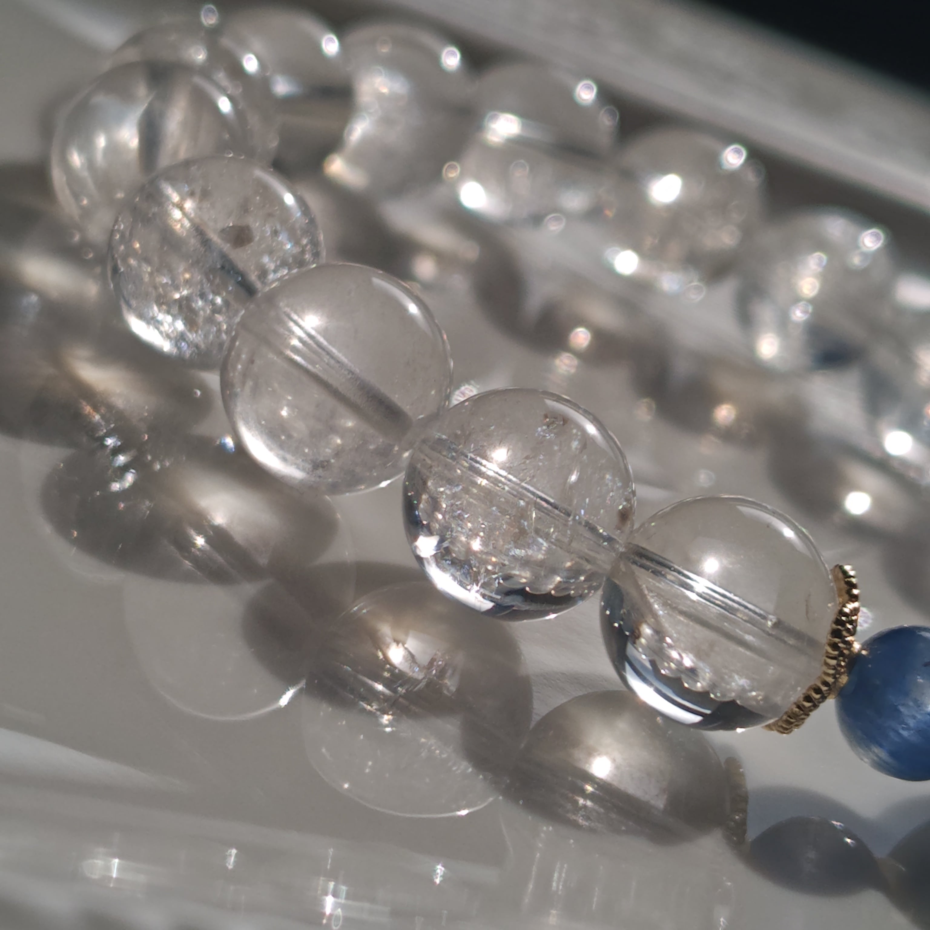 レムリアン水晶×ブルー千層サゲニティック×カイヤナイトシリカ