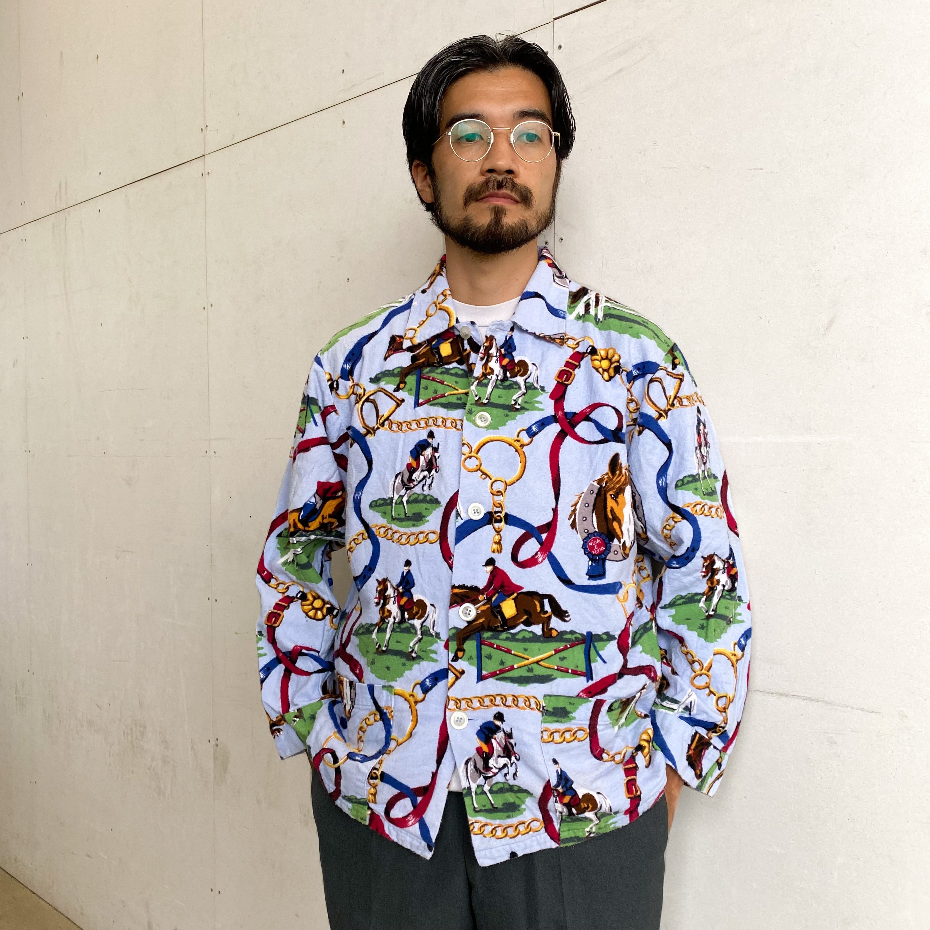 90's Nick&Nora Pajamas Shirt / ニックアンドノラ パジャマ