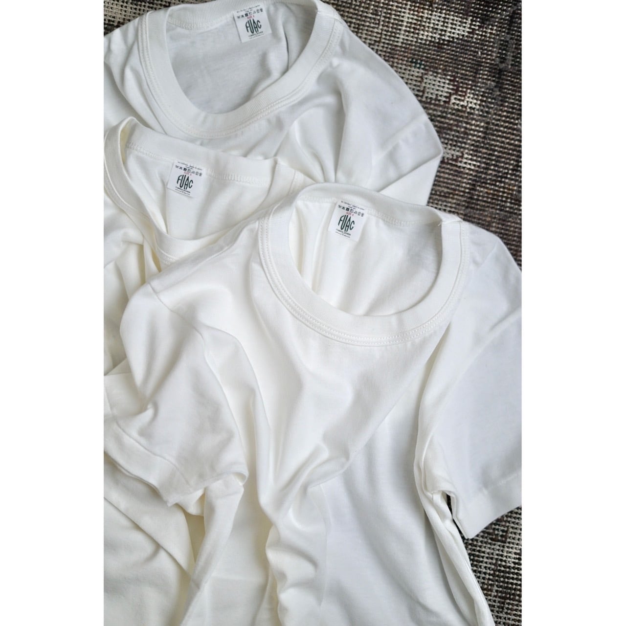 FUMIKA_UCHIDA / 3PACK TEE (WHITE) | JUQUI Online