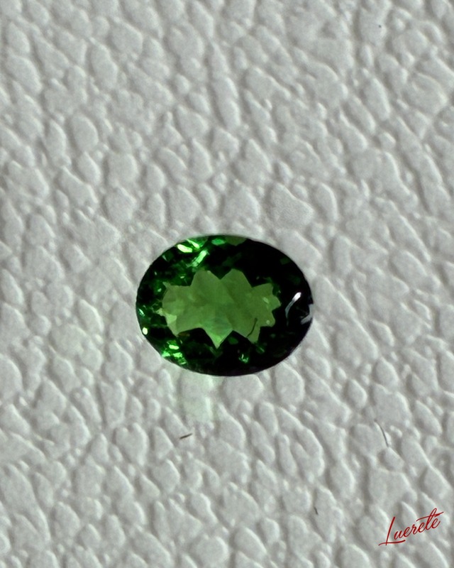 Natural Green Garnet 0.3ct Loose Gemstone 天然グリーンガーネット 0.3ct ルース【LE0007】