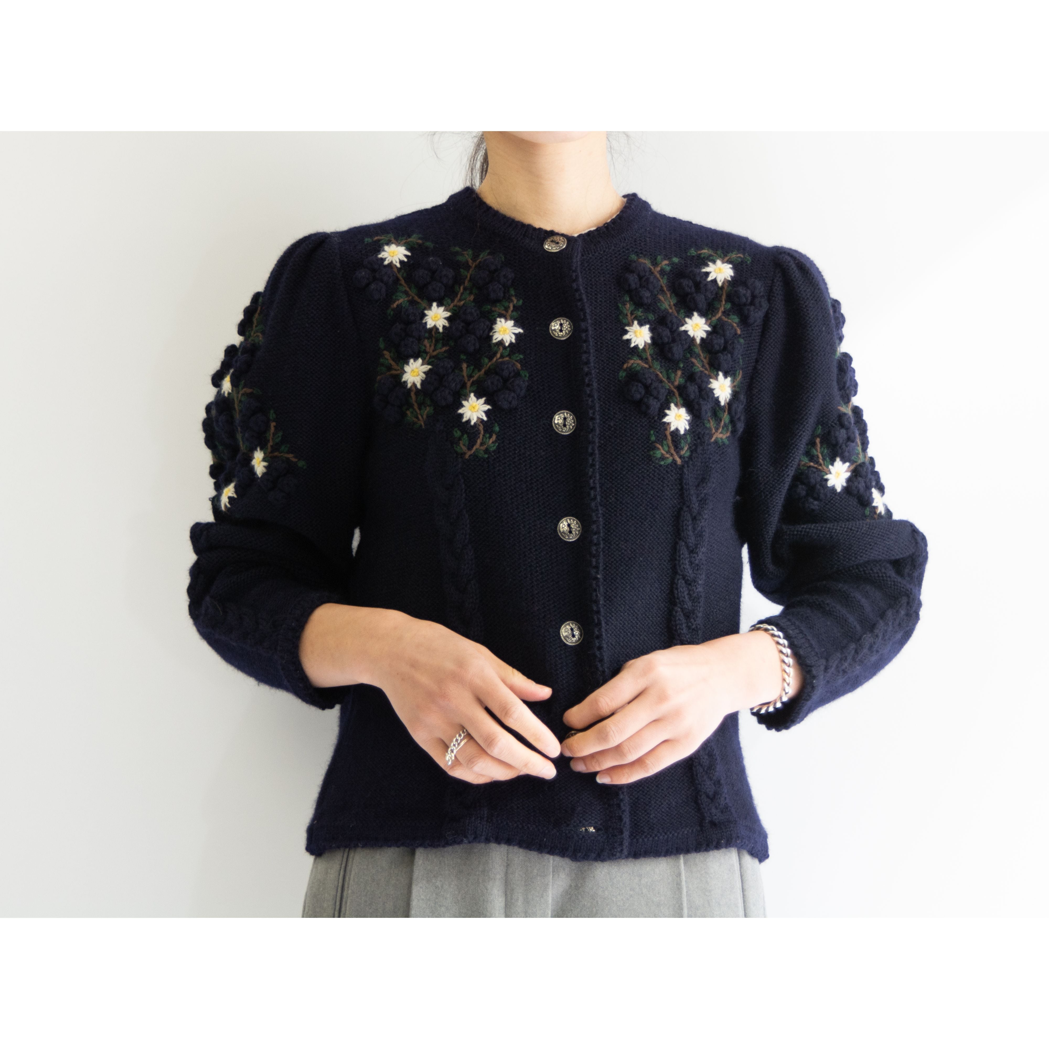 【McDavid】Made in West Germany 100% Wool Knit Cardigan(西ドイツ製 ウールニットカーディガン)