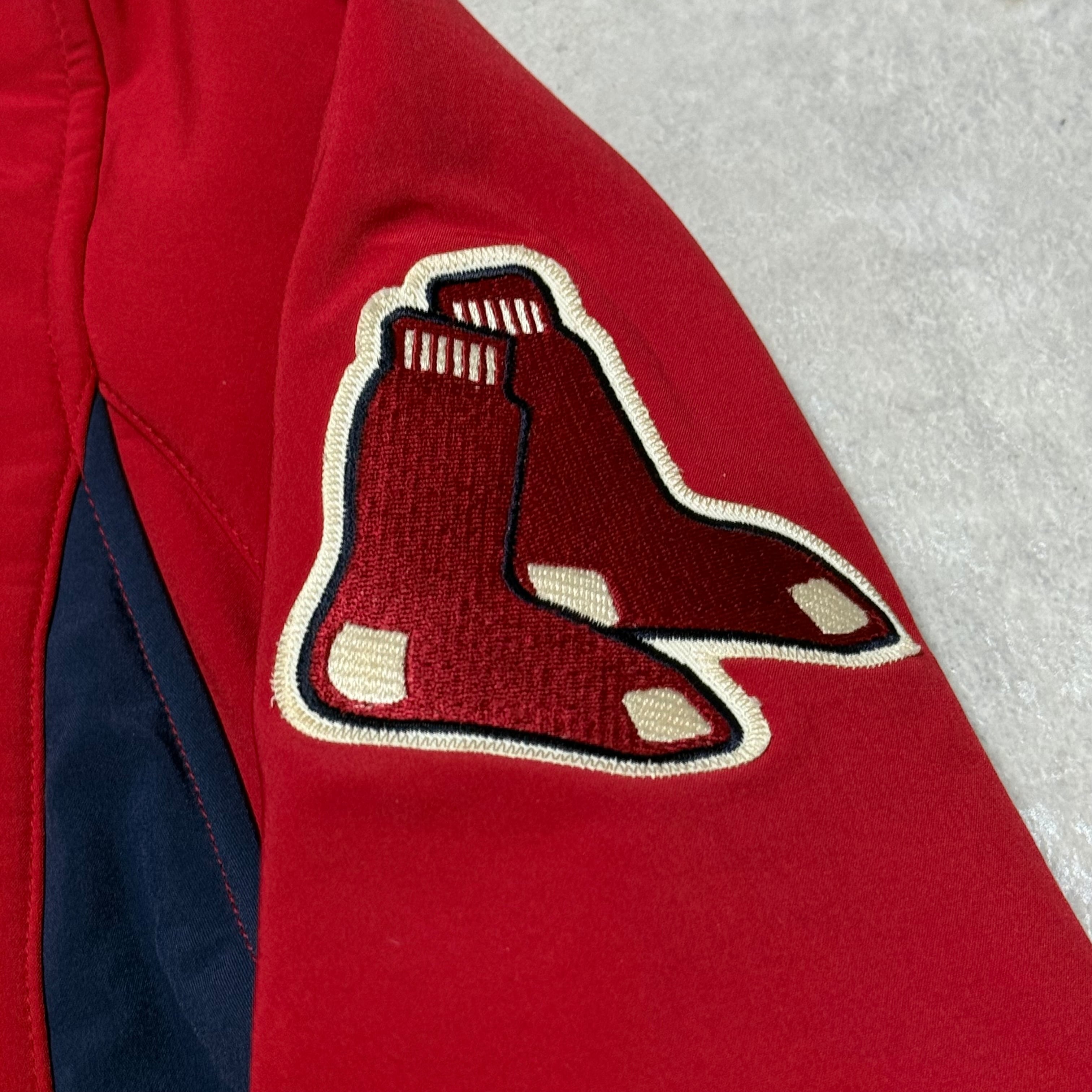 美品 90s MAJESTIC マジェスティック RED SOX Authentic Jacket MLB