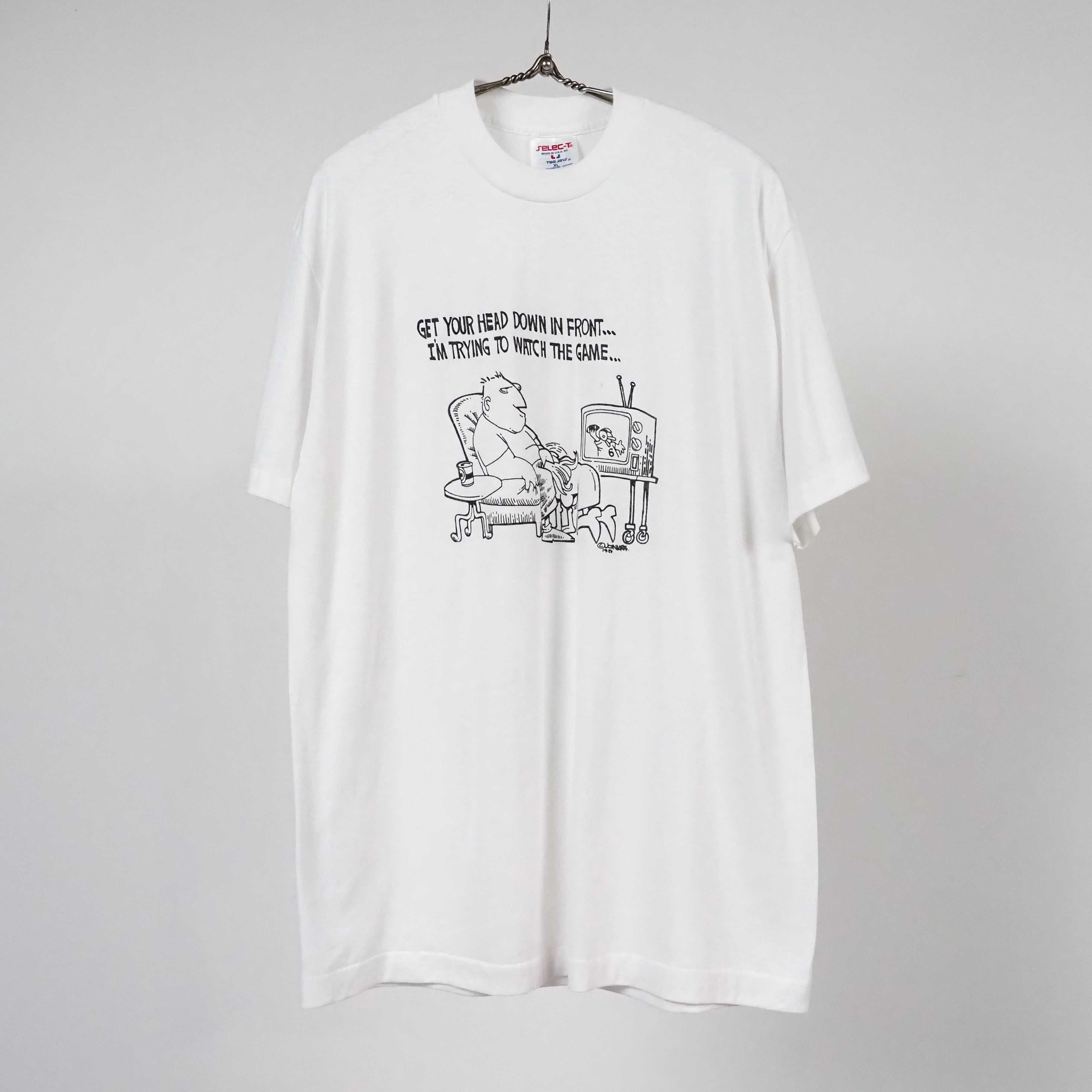 80s ビンテージ エロTシャツ シングルステッチ XL 80's Funny Print Vulgar Sex T-Shirt XL TeeJays USA製 ファニー