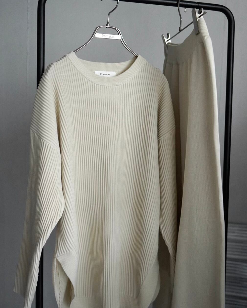 shiOri様5点❤️A11157 rienda♡ほぼ未使用 スクエアニットリブ rienda | ラメシャギーメッシュKnit TOP (ニット ) |SHEL'TTER