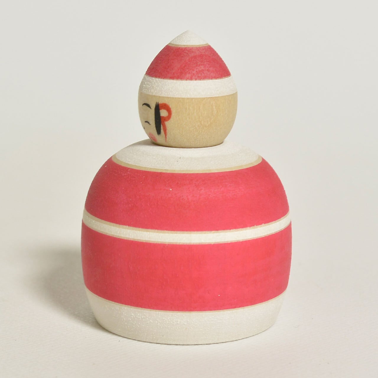 クリスマスえじこちゃんこけし 約1.5寸 約4.5cm 鈴木明 工人（作並系