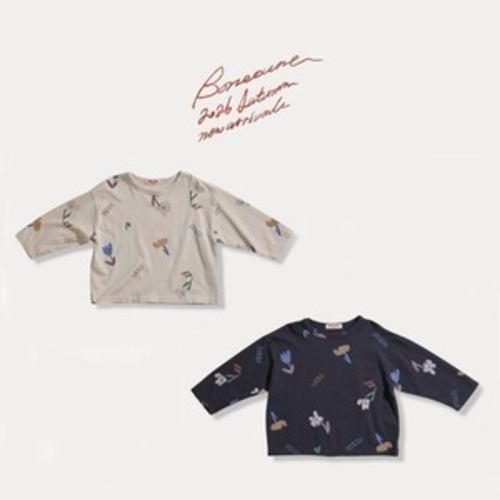 〚予約〛Cello flower single tee <kids><Jr><mom>