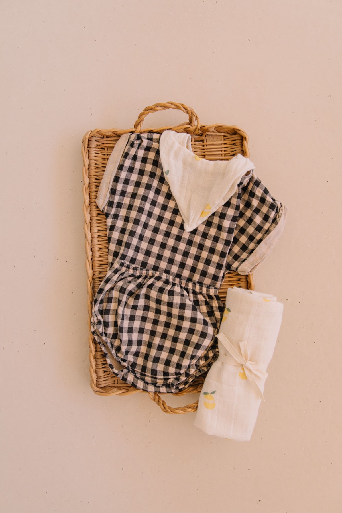 即納】Studio Boheme Paris ROMPER BEBECITO BLUE / GOLD STRIPES