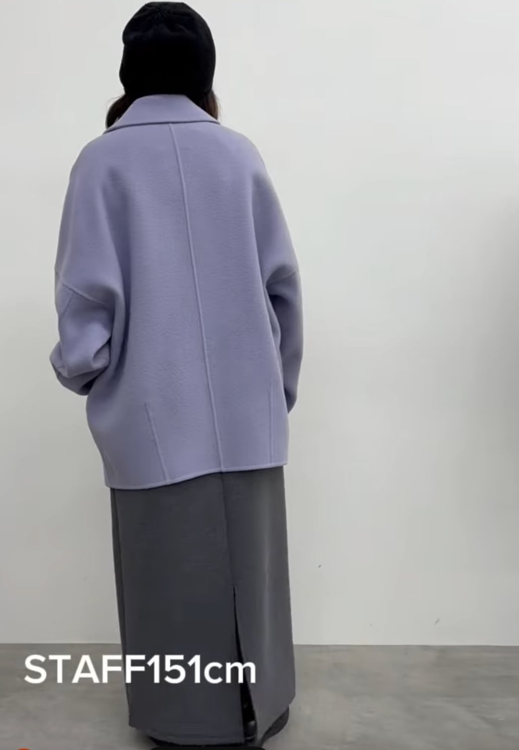 CLOCHE(クロッシェ)】PECOLAMBウールダブルボタンテーラードハーフ