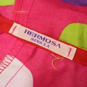 【美品 フラメンコ衣装】スカート ファルダ HERMOSA IBERIA エルモサ イベリア 黄緑 ビビッドピンク 黄色 白 紫 パープル 水玉