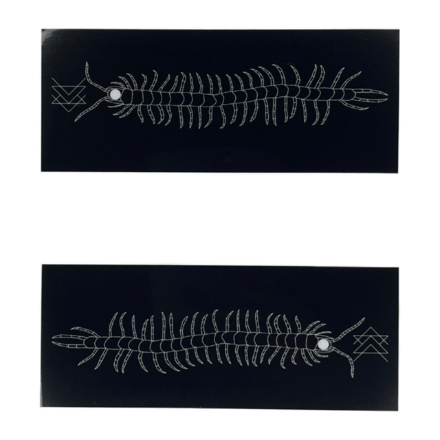 border ムカデステッカー 2枚