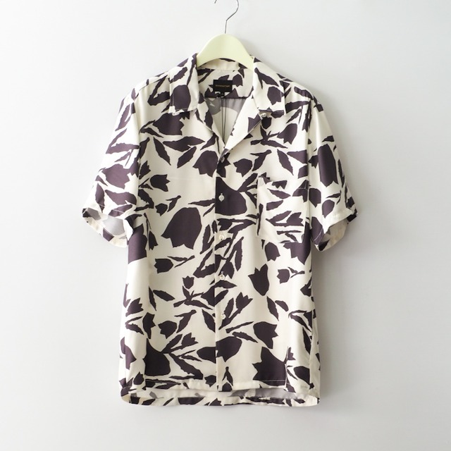 BANANATIME バナナタイム HAWAIIAN SHIRT ハワイアンシャツ TULIP TIME BLACK 302-118-03