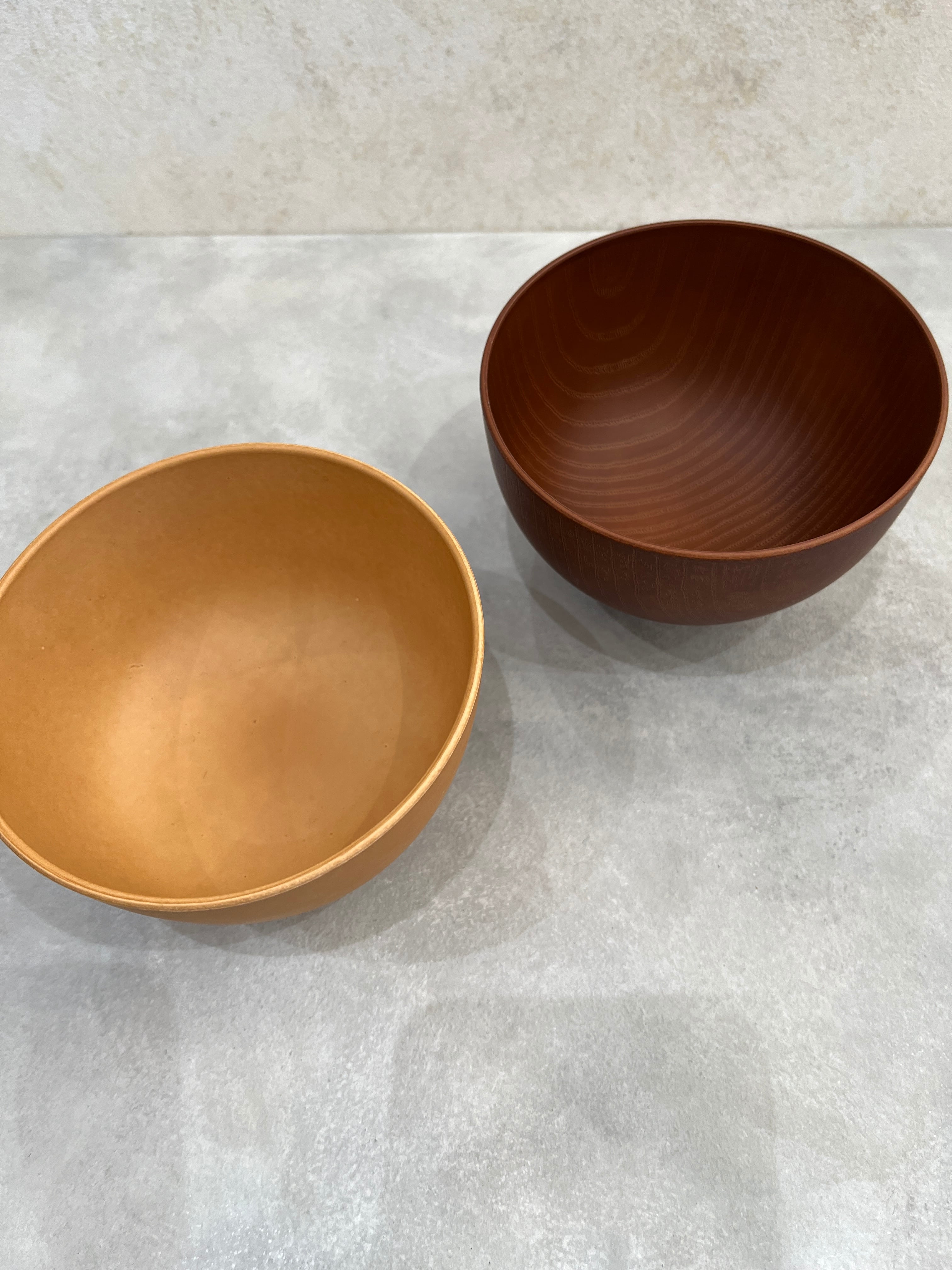 若泉漆器ナチュラル汁椀ライトブラウン | 和光カタヤマ