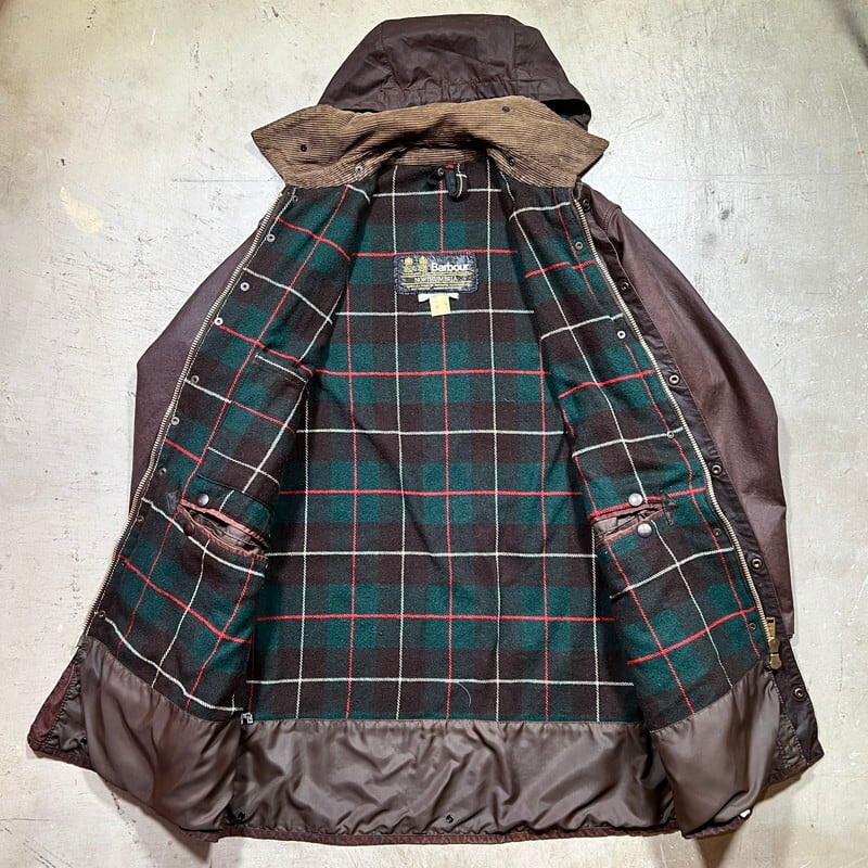 Barbour 80s 2ワラント NORTHUMBRIA オイルドジャケット 32704円引き