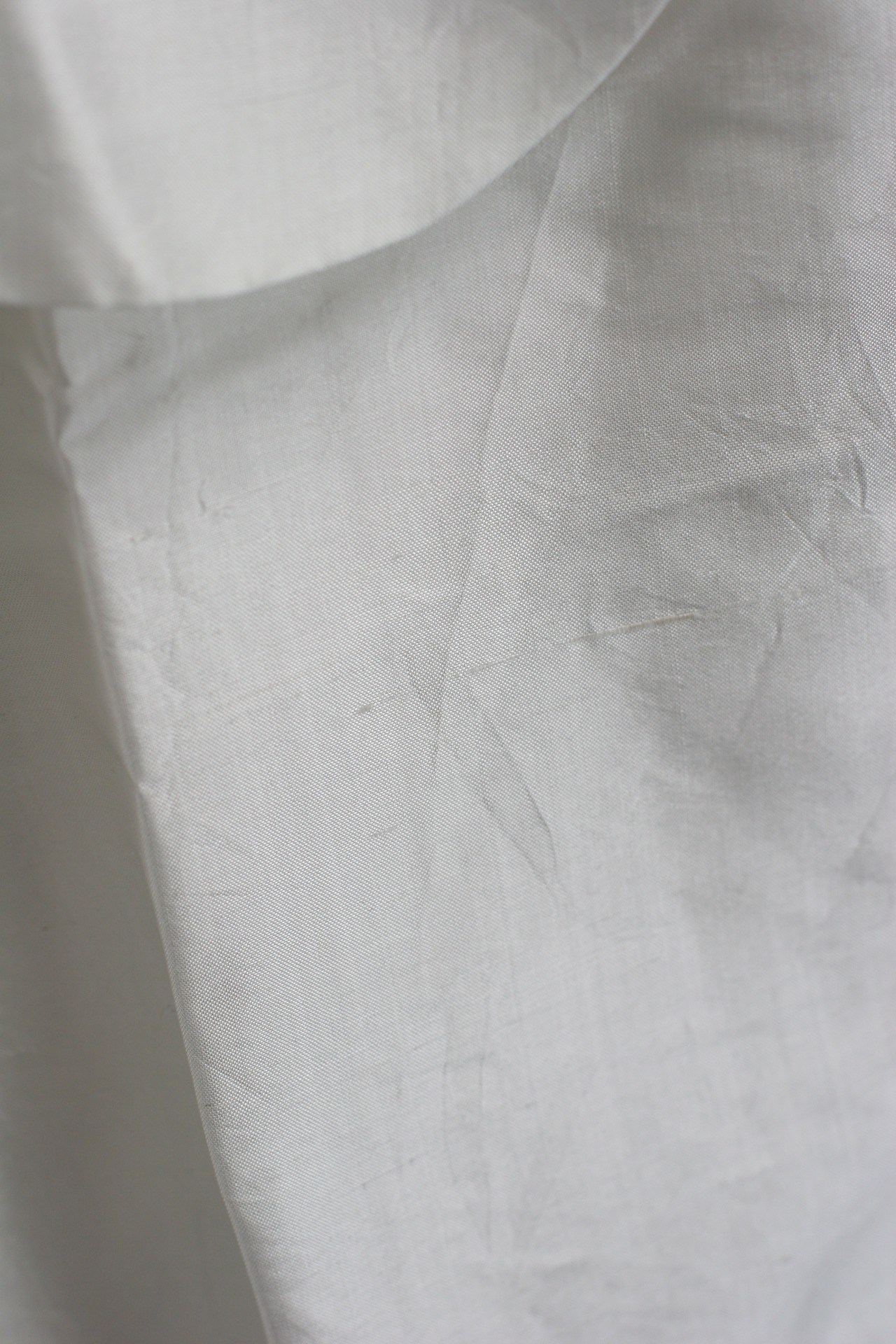 【BUNON】 Round Collar Blouse / B.White