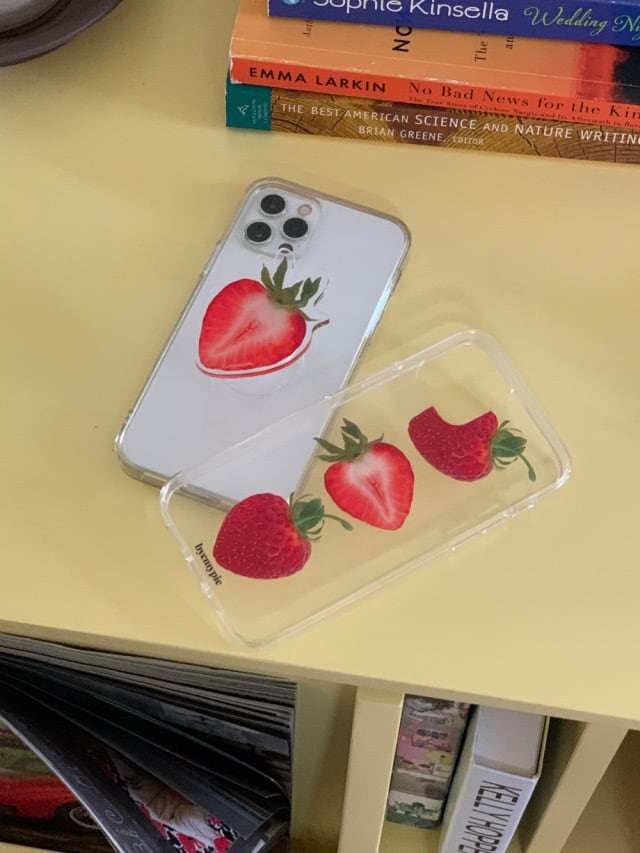 byemypie】strawberry lover / iphone スマホ ケース カバー ジェリー