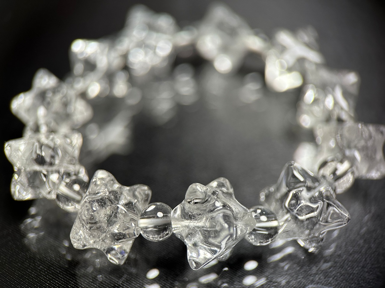 【レア】マカバ水晶ブレスレット