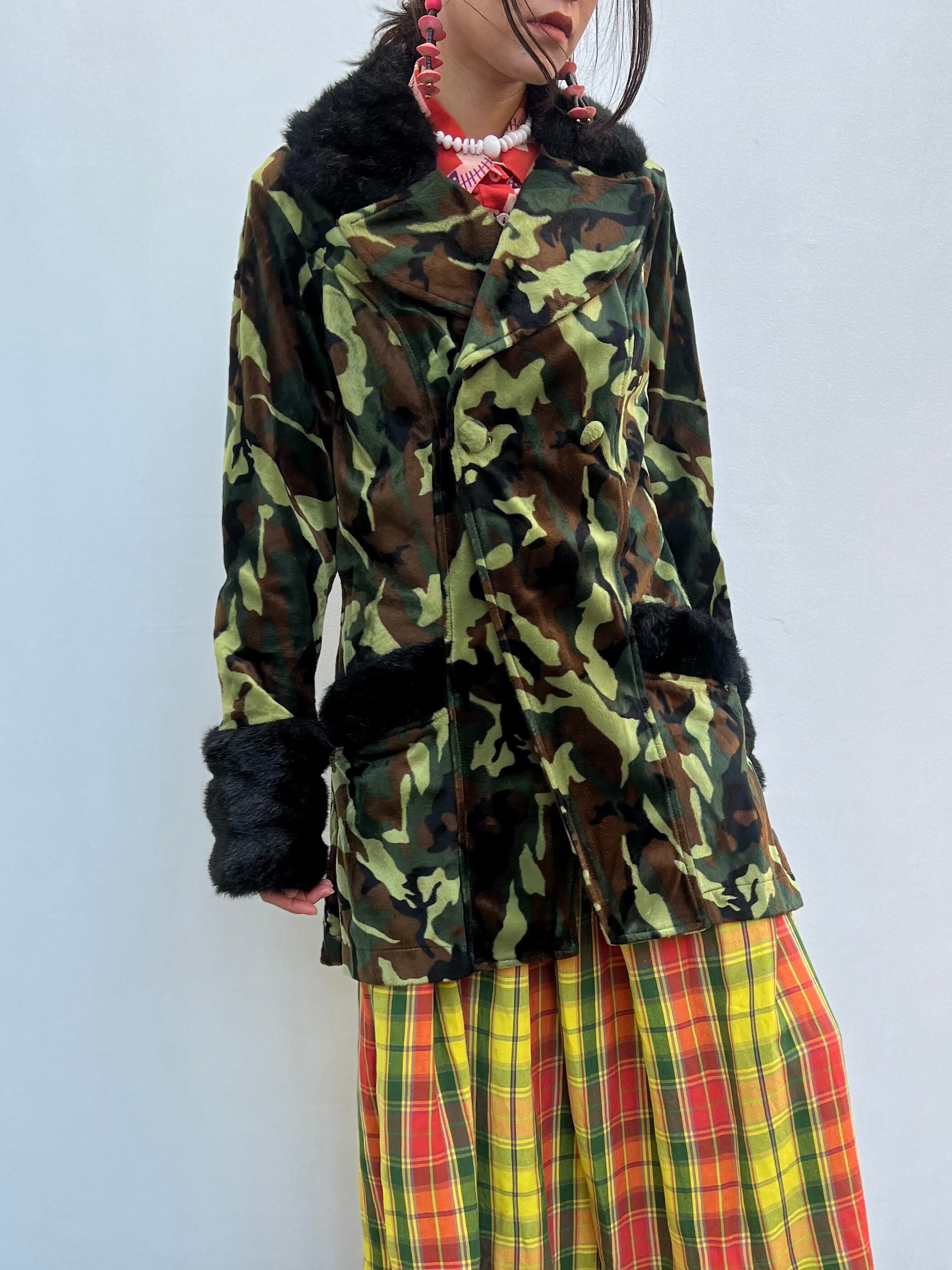 Vintage camouflage coat ( ヴィンテージ カモフラージュ コート )