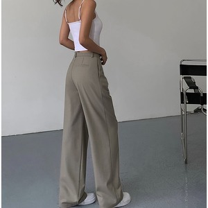 Loose Straight Drapey Pants 124083