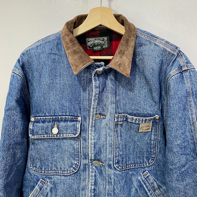 『送料無料』90s USA製　Ralph  Lauren ポロカントリー　ポロカン　Gジャン