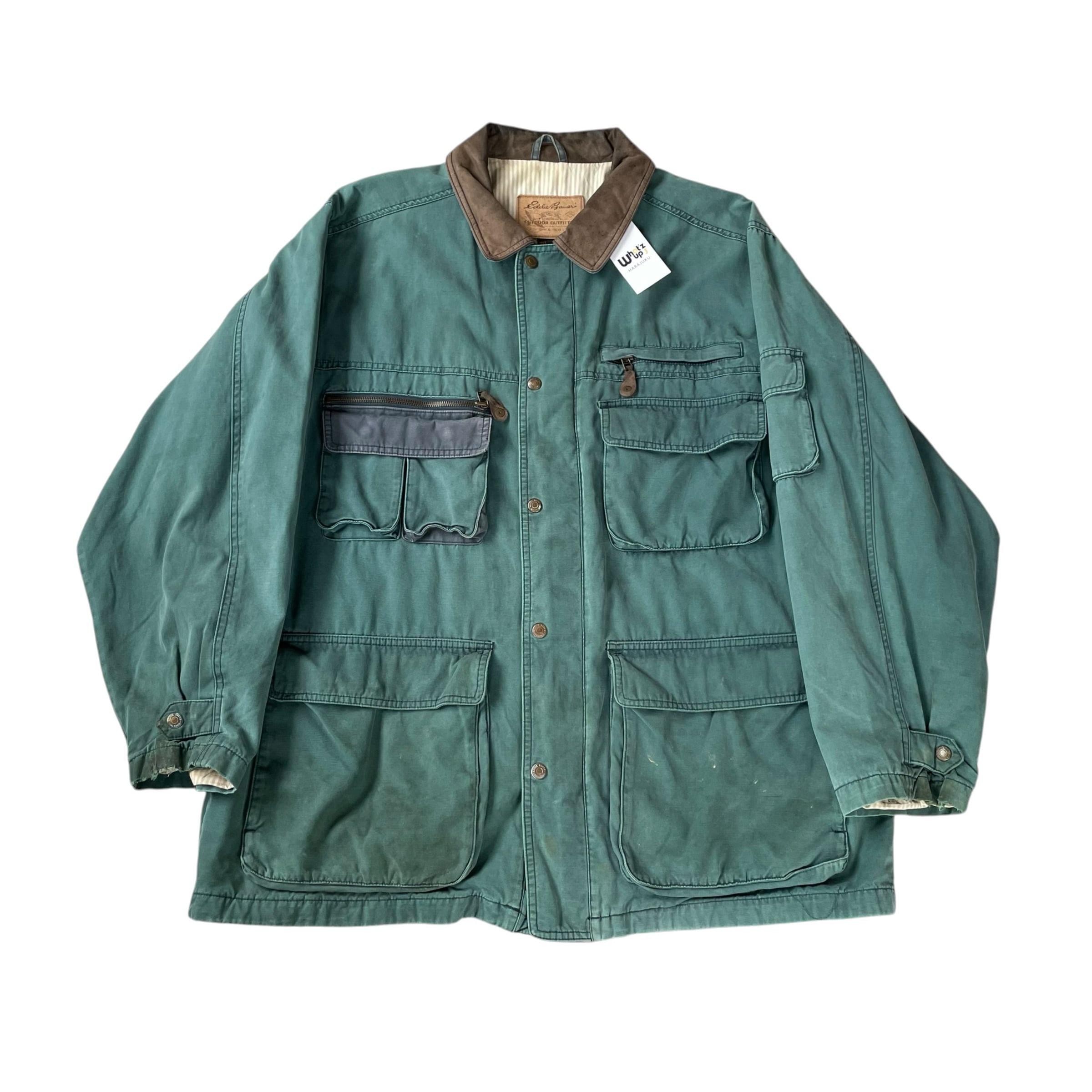 90s EDDIE BAUER double zip hunting jacket