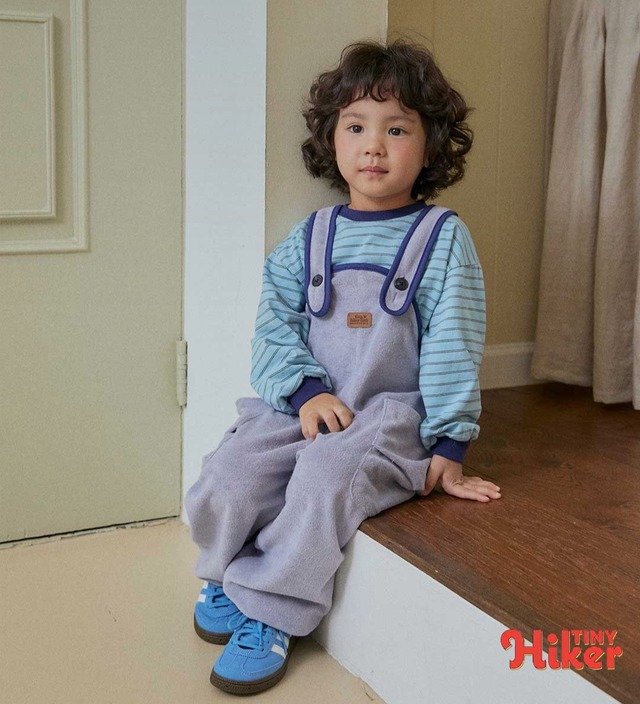 《送料無料》予約:ルーカス配色ストライプT【TinyHiker】