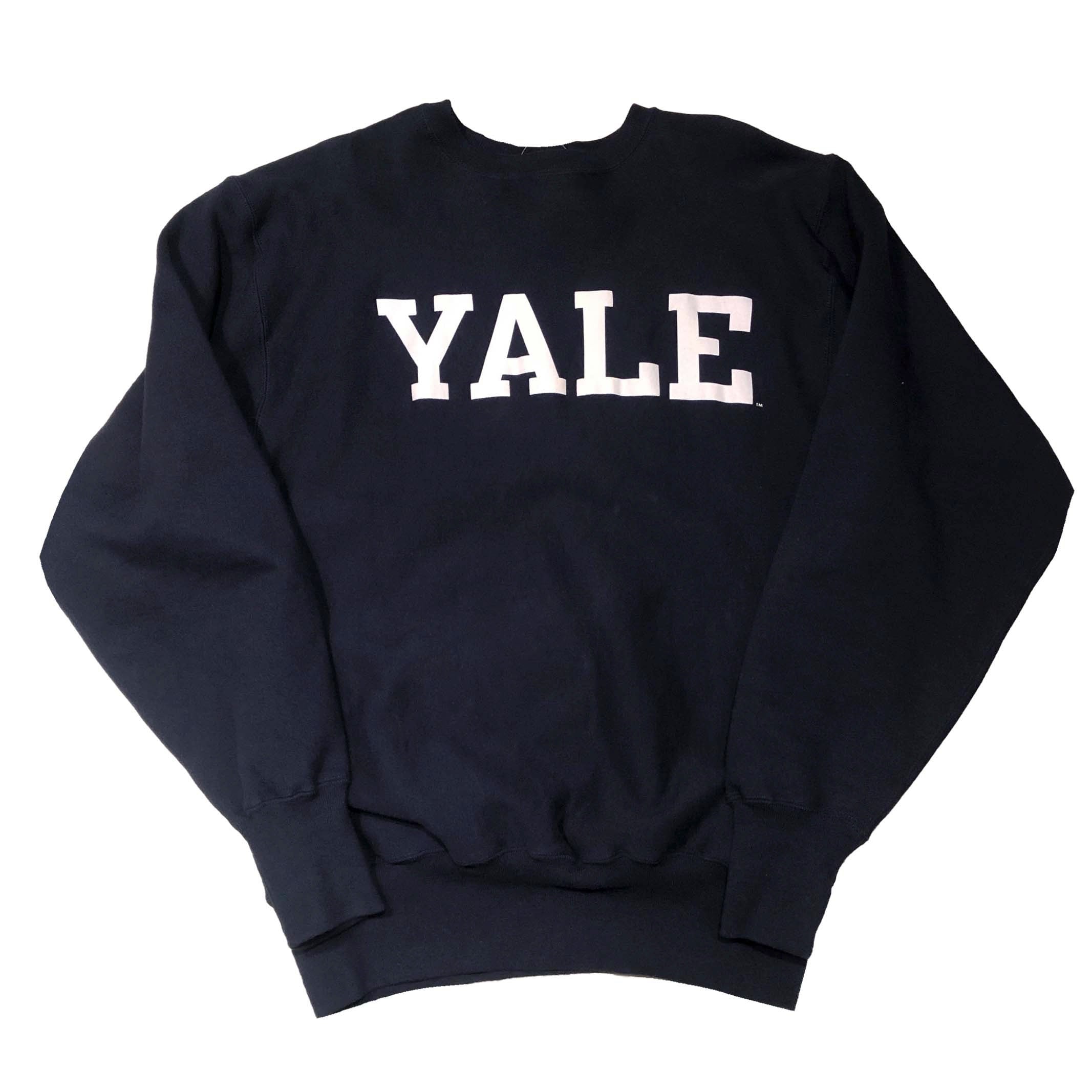 Champion リバースウィーブ YALE イエール 3段プリント XL-