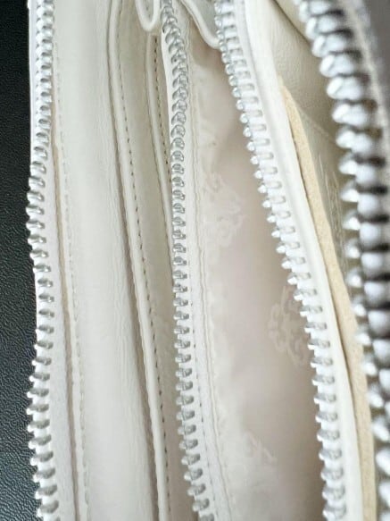 CHROME HEARTS クロムハーツ ジップウォレット セメタリークロス