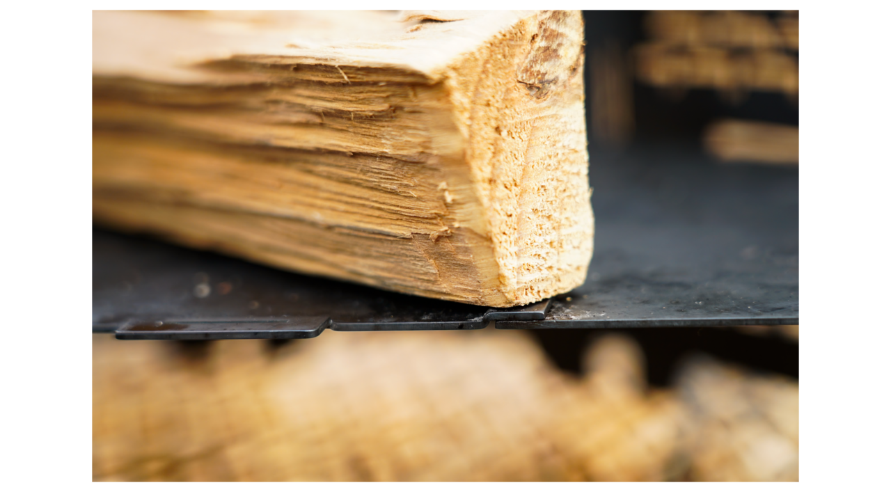 ロダン焚火台対応 炭床 ”Black ailes ブラックエール” （耐熱焼付塗装バージョン）