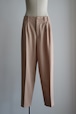 nonnotte " 2 TACK WIDE TAPERED TROUSERS ( Frappe )"